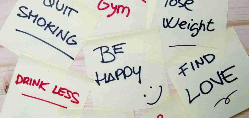 posit it notes with life instructions