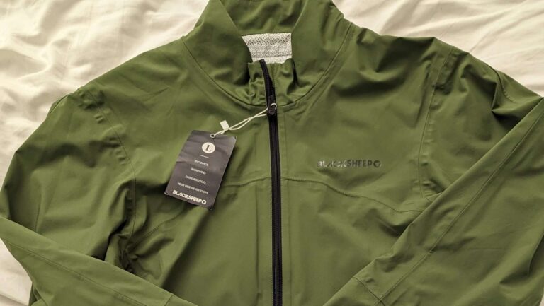 Black Sheep Cycling rain jacket
