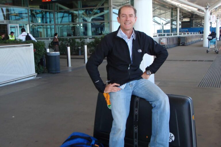 stinky dave at the airport