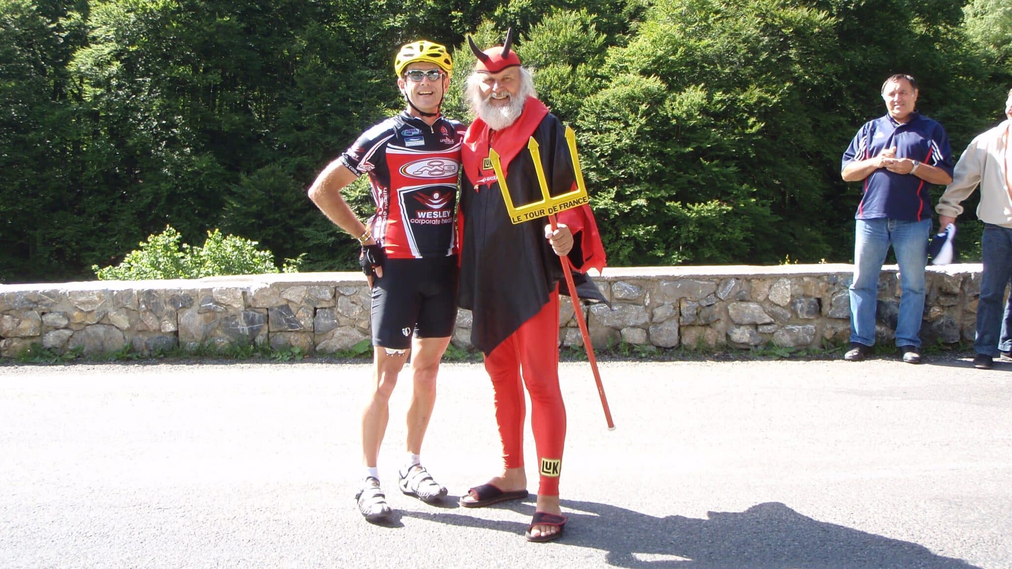 stinky dave and the devil on the slopes of the Tourmalet