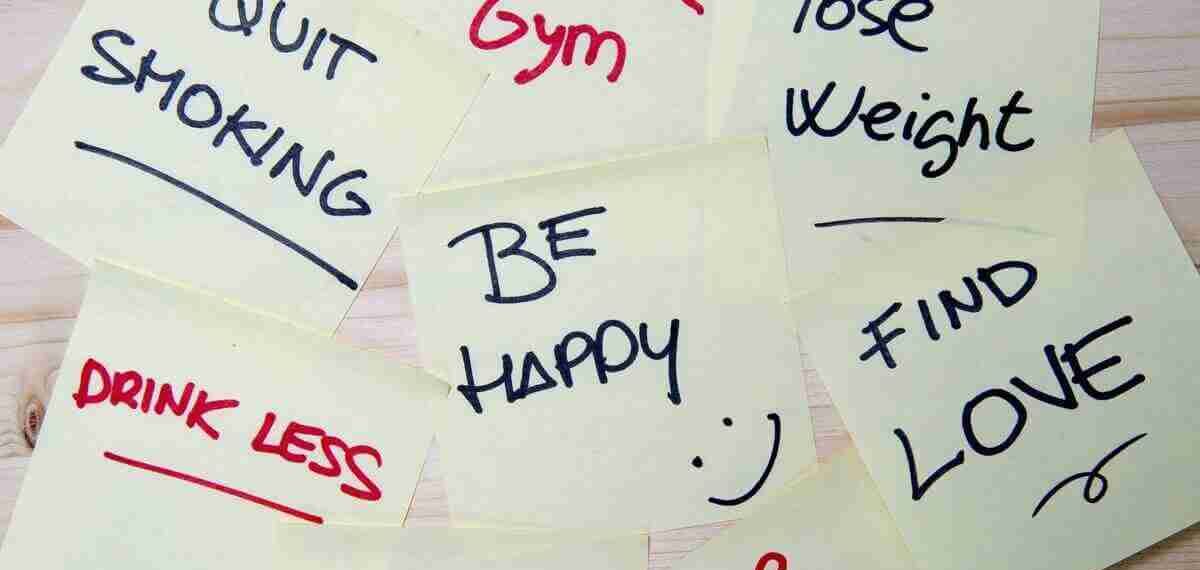 posit it notes with life instructions