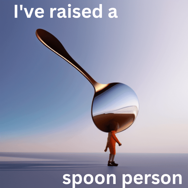 spoon person